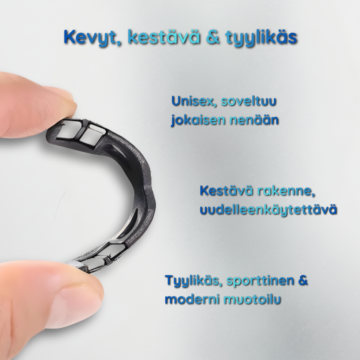 Nektar™ Huff Travel Magneettiset nenänauhat